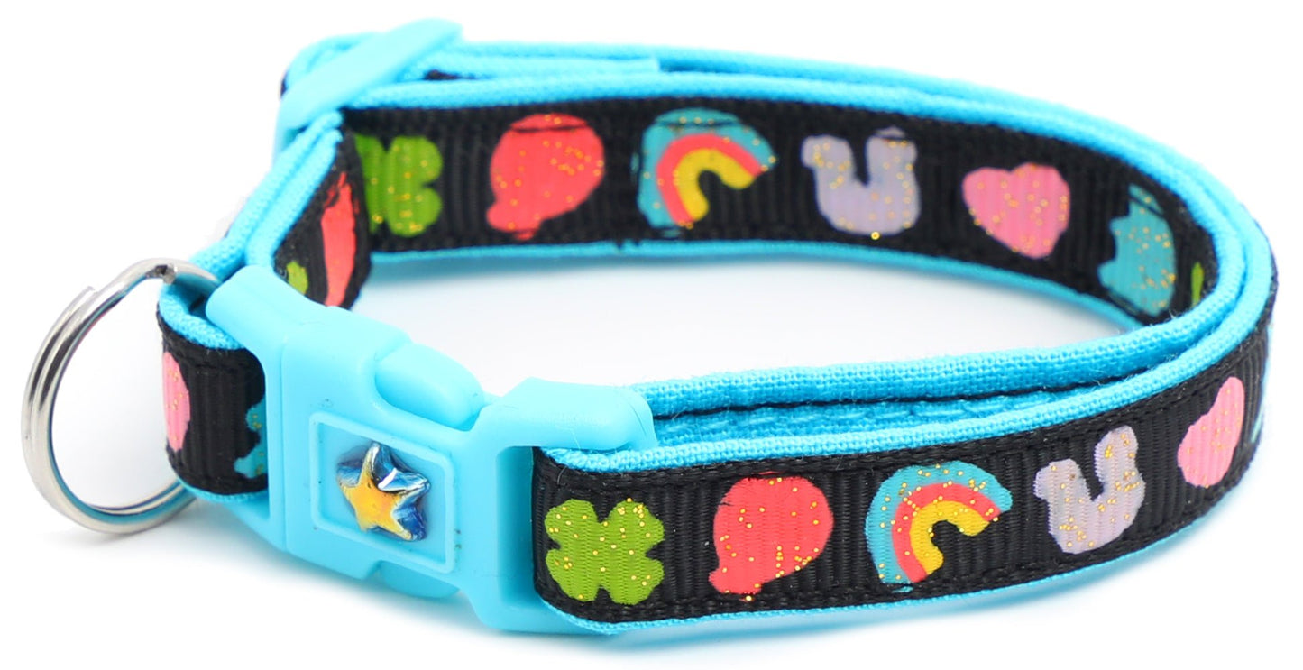 Cereal Marshmallows Breakaway Collar - PUNK ROCK PETSPET ARTIST 2" Wide Luxury Sharp Spiked Dog Collar, Durable Anti - Biting PU Leather Dog Collar for Large Dogs, Black, XL, Neck for 21 - 24"