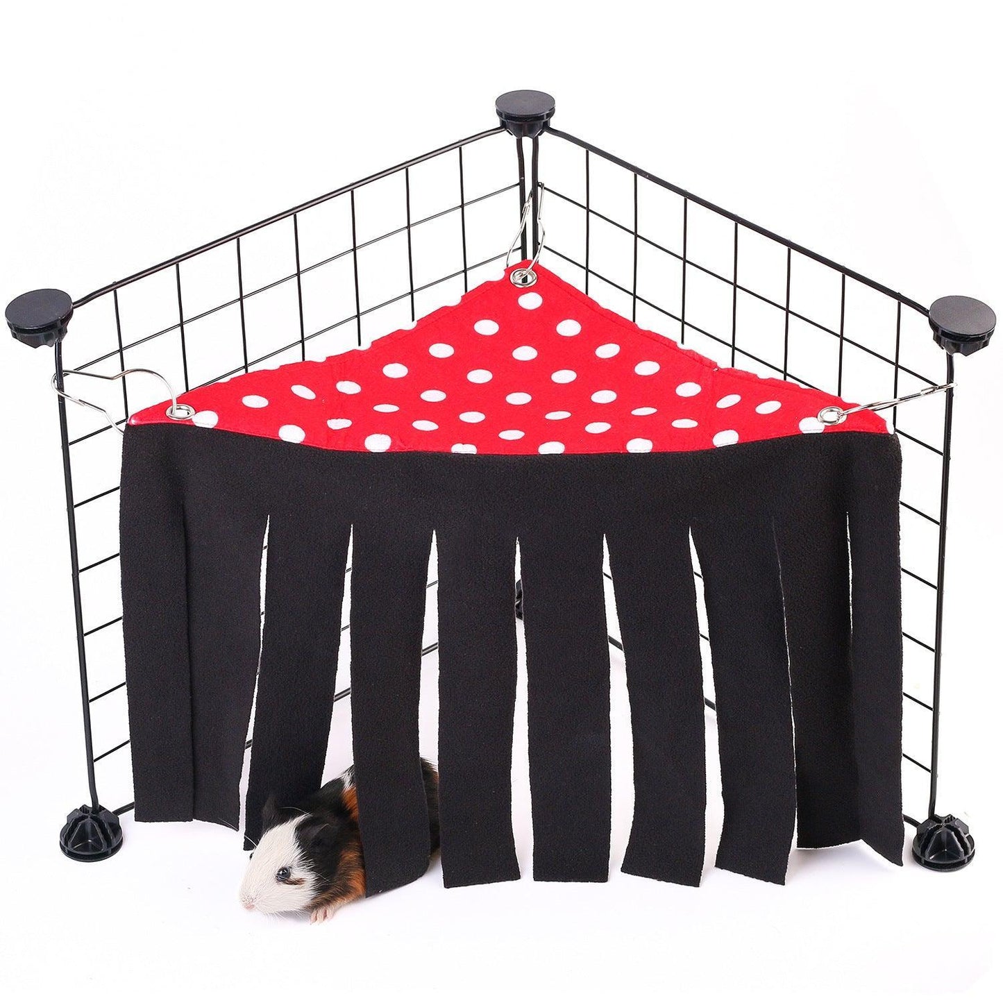 Cozy Tassel Haven: Stylish Hamster Hammock For Ultimate Comfort - PUNK ROCK PETSPET ARTIST 2" Wide Luxury Sharp Spiked Dog Collar, Durable Anti - Biting PU Leather Dog Collar for Large Dogs, Black, XL, Neck for 21 - 24"